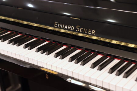 Eduard Seiler model ES126, view of keyboard