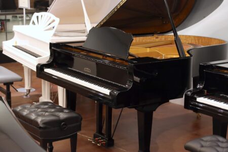 Pre-Owned Estonia L210 grand piano, full view