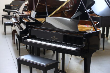 Pre-Owned Story & Clark piano, model 185C, full view