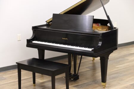 Pre-Owned Baldwin L, Made in USA, refurbished by PianoWorks, full view