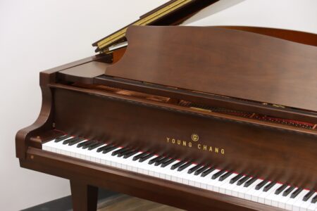 Young Chang PG-175 grand piano, keyboard view