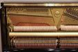 Pre-Owned Yamaha U1 Silent, inside view of bass