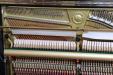 Pre-Owned Yamaha model U3, view of bass and action