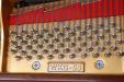 Pre-Owned Knabe WKG-53 baby grand piano, view of tuning pins