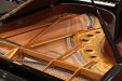 Pre-Owned Kawai RX-5, inside view of strings and cast iron frame