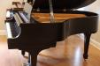 Rebuilt Steinway M, curved side view