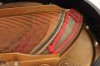 Rebuilt Steinway M, bass strings