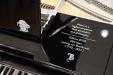 Bösendorfer 214VC Beethoven Edition, details on music desk