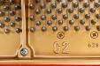 2010 Yamaha model C2 piano, plate detail
