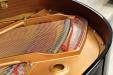 2010 Yamaha model C2 piano, bass strings