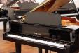 Pre-Owned Yamaha GB1K baby grand piano, keyboard view