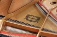 Pre-Owned Yamaha GB1K baby grand piano, view of soundboard