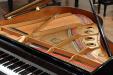 Pre-Owned Yamaha GB1K baby grand piano, view inside