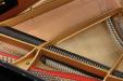 1922 Steinway model O, restored in Europe, view of tenor register