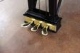 1922 Steinway model O, restored in Europe, solid brass pedals