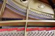 Pre-Owned Yamaha C3E | PianoWorks | view of strings and plate
