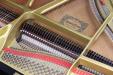 Pre-Owned Yamaha C3E | PianoWorks | view of soundboard, strings, hammers and dampers