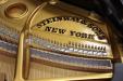 Restored 1957 Steinway model S | re-guilded & lettered plate