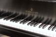Restored 1957 Steinway model S | original era decal