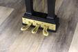 1991 Steinway & Sons model L | PianoWorks | solid brass pedals