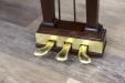 1946 Steinway model S | restored by PianoWorks in 2011 | solid brass pedals