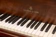 1946 Steinway model S | restored by PianoWorks in 2011 | period Steinway logo