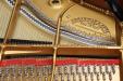 Rebuilt & Updated 1908 Steinway model A | PianoWorks | treble strings and plate detail